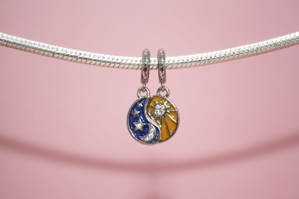 DOS CHARMS SOL Y LUNA