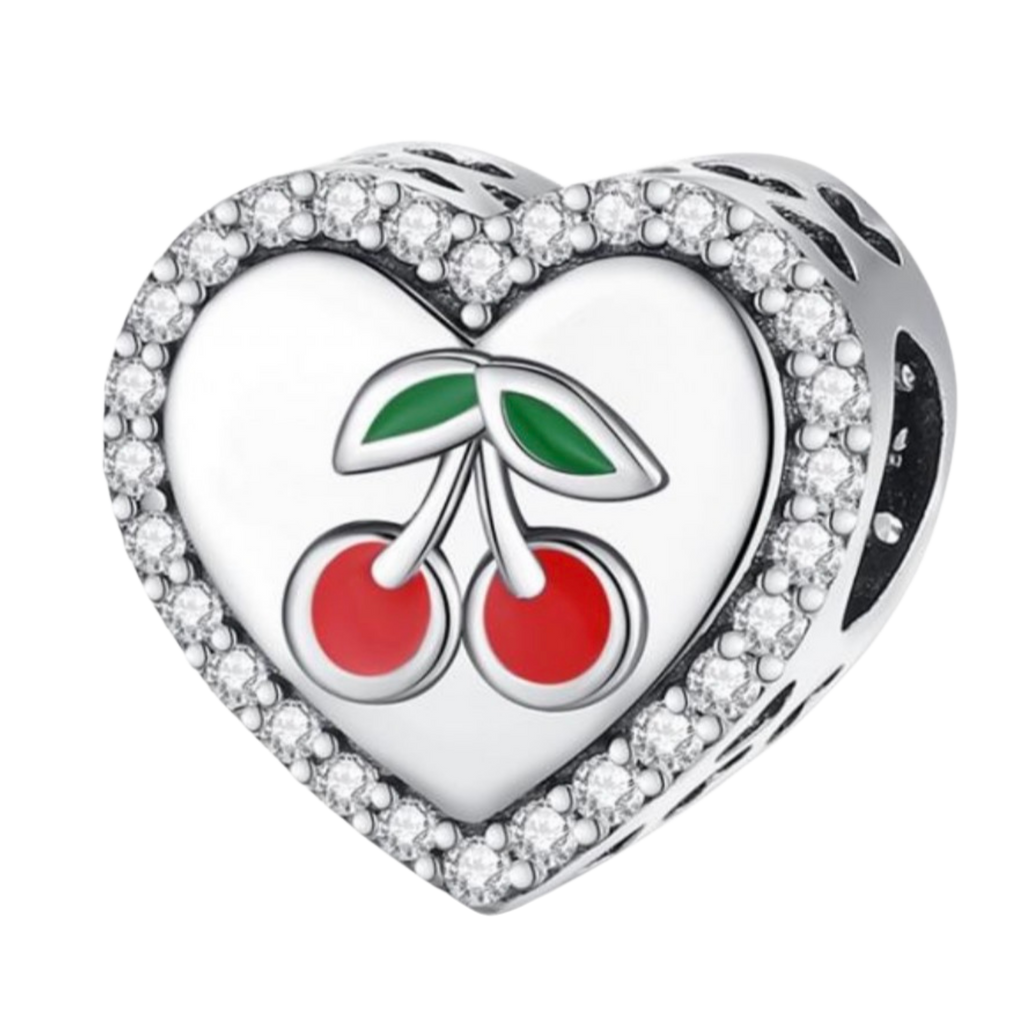 CORAZON CON CEREZAS