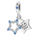 ESTRELLAS AZUL Y PLATEADA