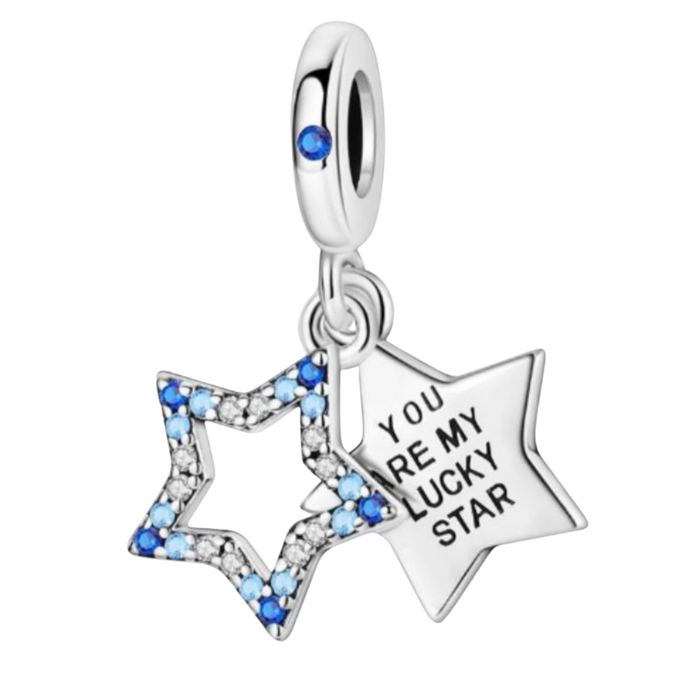 ESTRELLAS AZUL Y PLATEADA