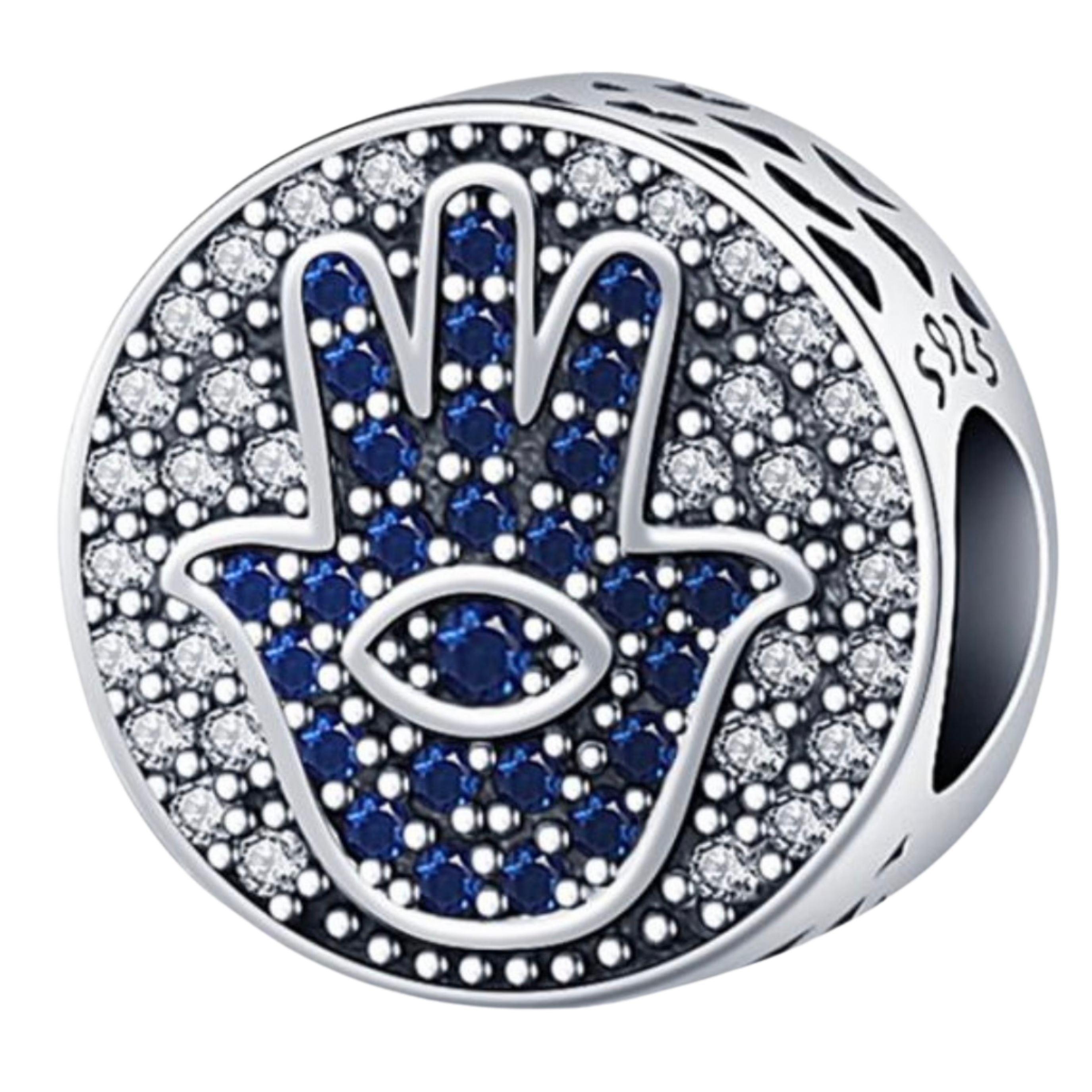 MANO AZUL