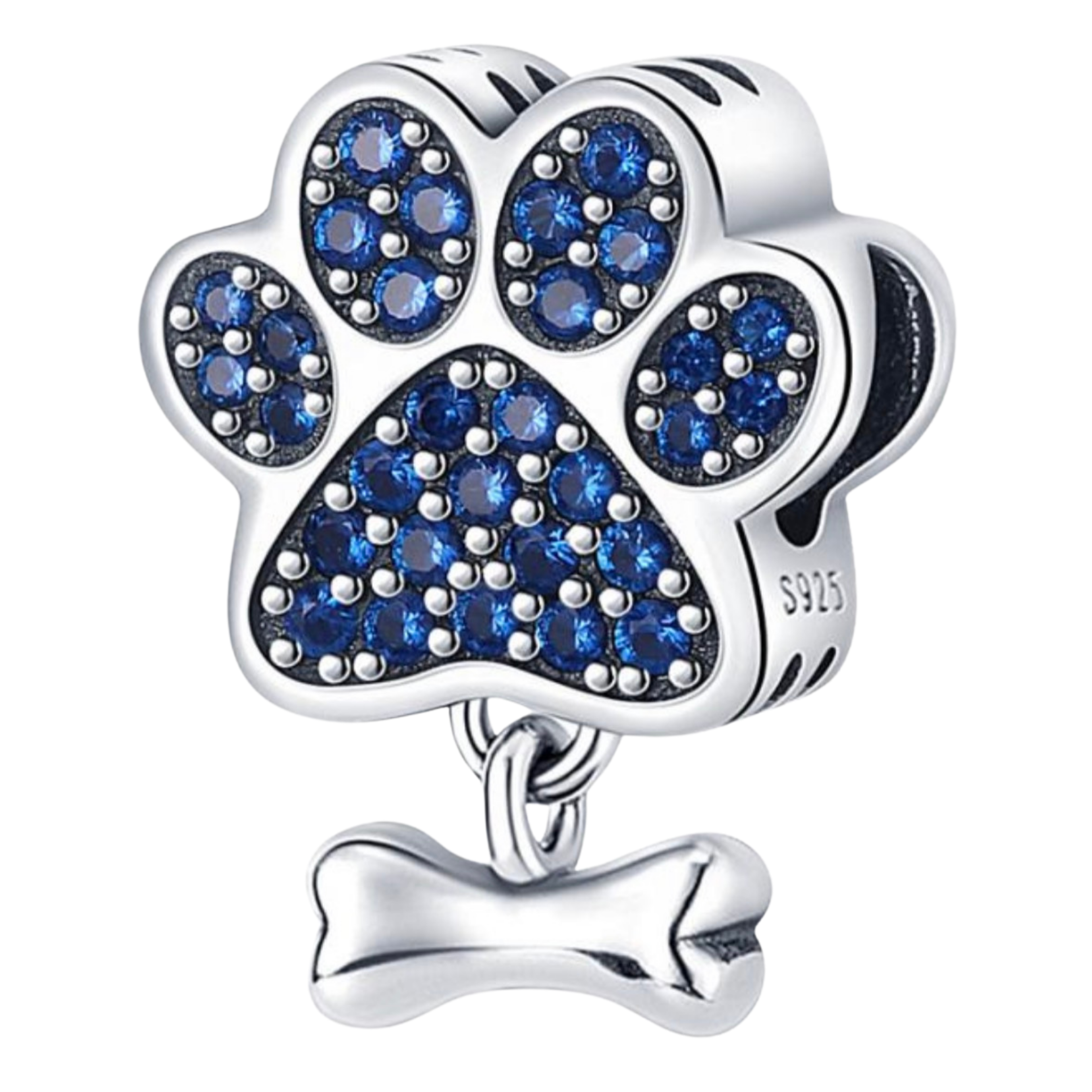 HUELLITA DE PERRO AZUL
