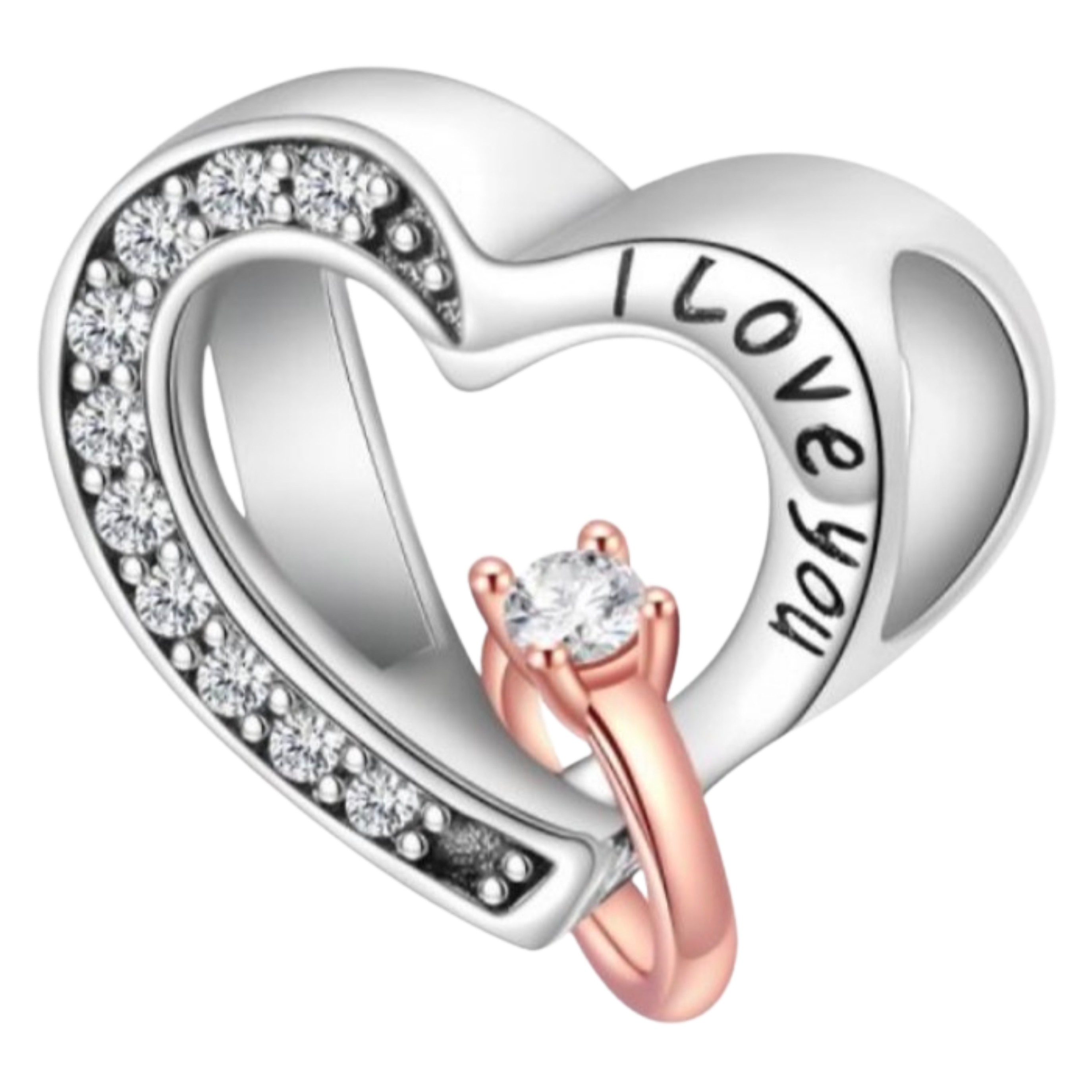 CORAZON CON ANILLO