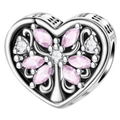 CORAZON CON ARBOL ROSA
