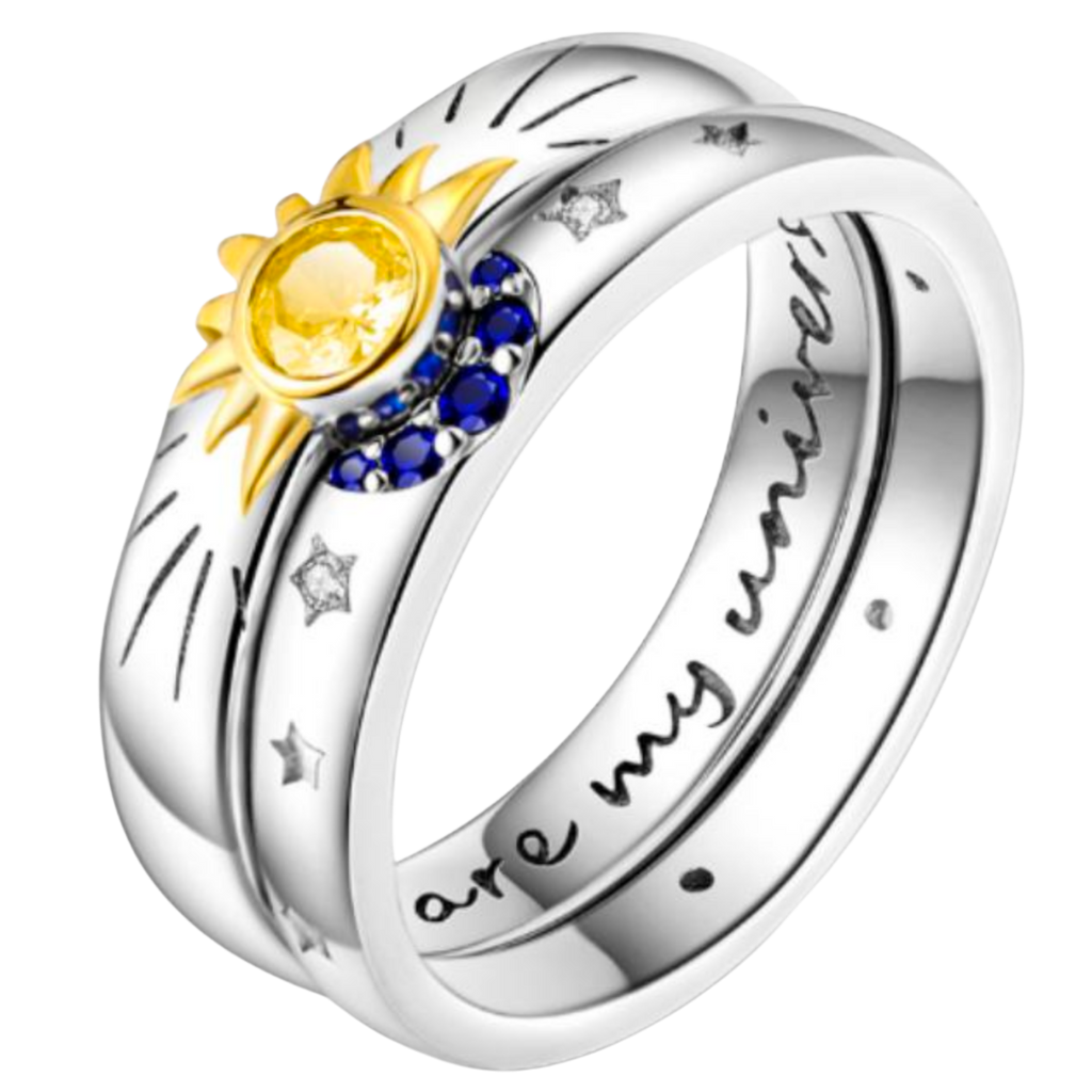DOS ANILLOS, SOL Y LUNA