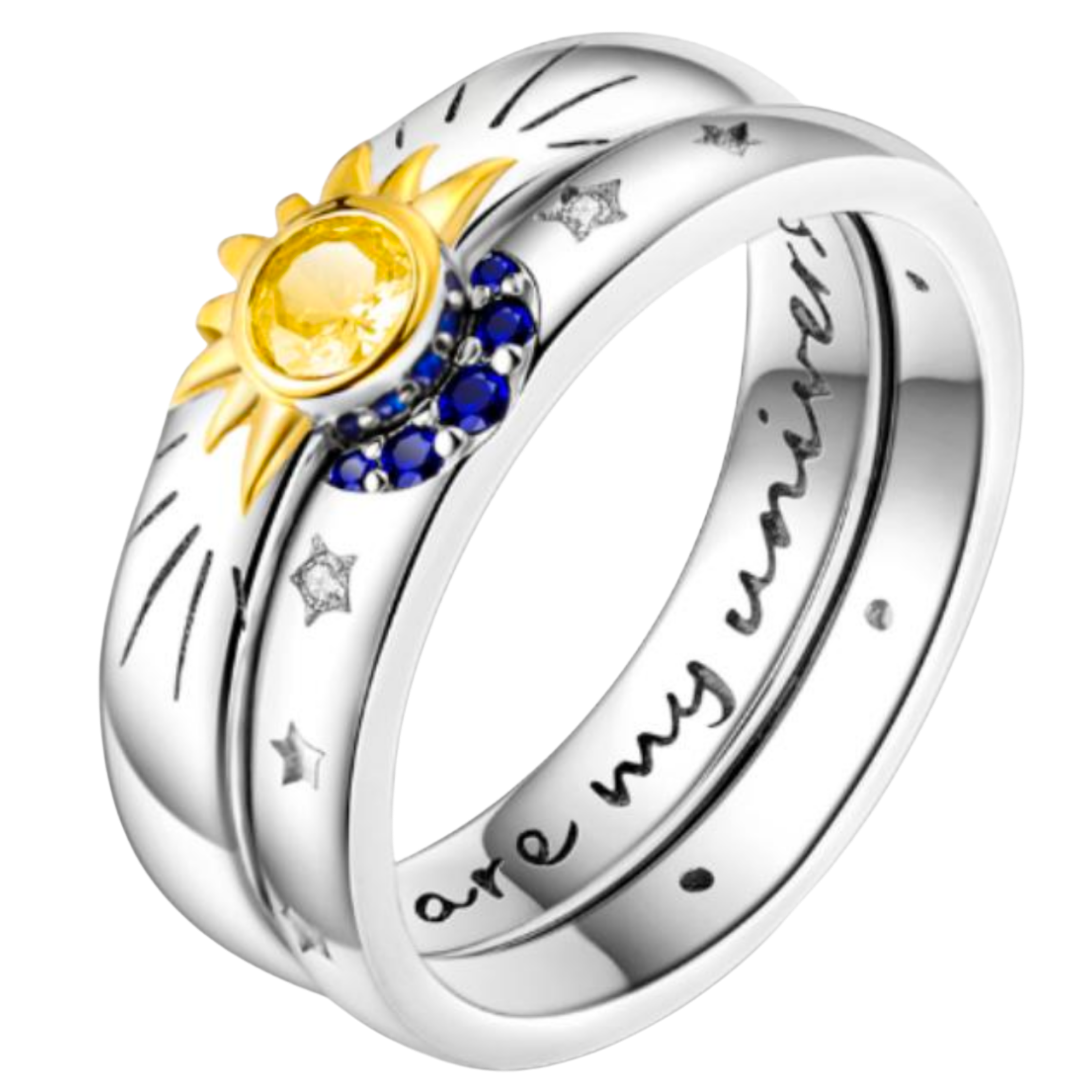 DOS ANILLOS, SOL Y LUNA