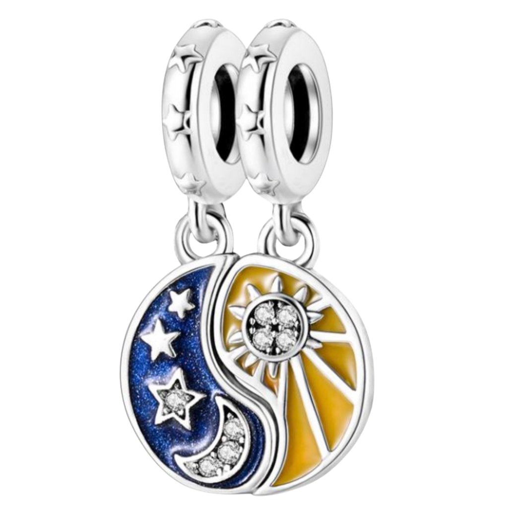 DOS CHARMS SOL Y LUNA