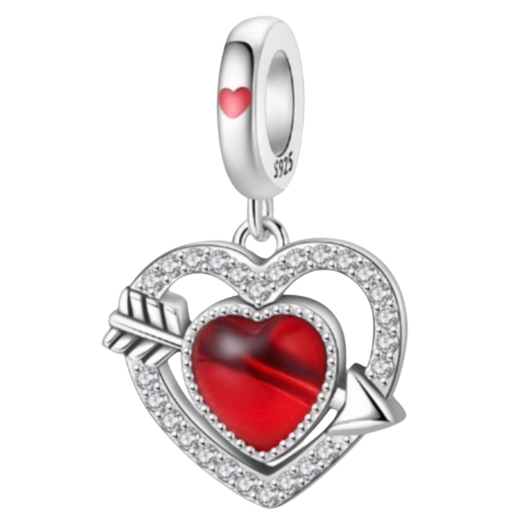 CORAZON ROJO CON FLECHA