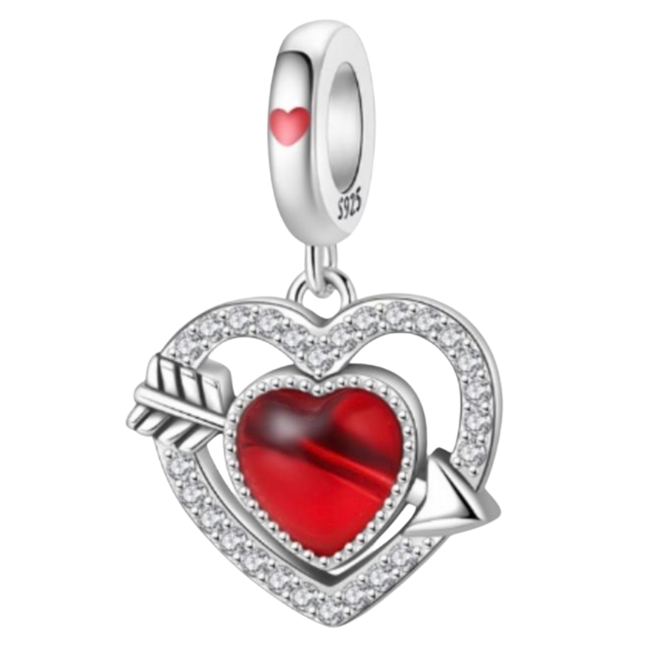 CORAZON ROJO CON FLECHA